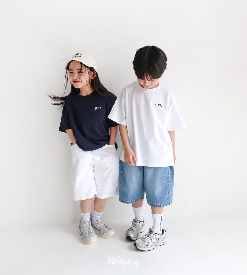 Witty Boy - Korean Children Fashion - #Kfashion4kids - Mini Art Tee - 5