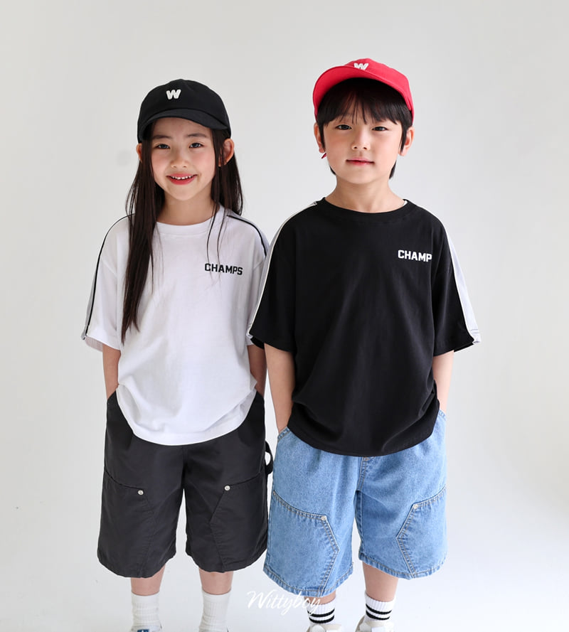 Witty Boy - Korean Children Fashion - #stylishchildhood - Champ Tee - 4