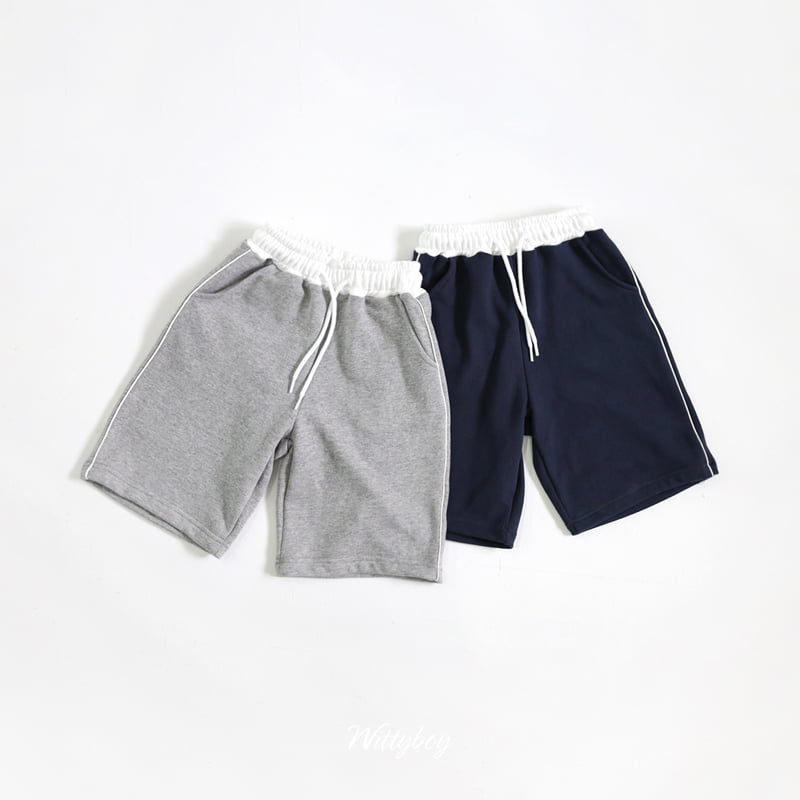 Witty Boy - Korean Children Fashion - #childofig - Street Line Training Pants