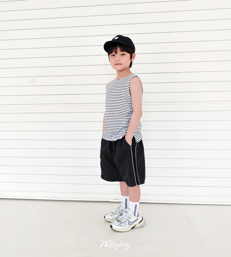 Witty Boy - Korean Children Fashion - #childofig - Inner Sleeveless - 10