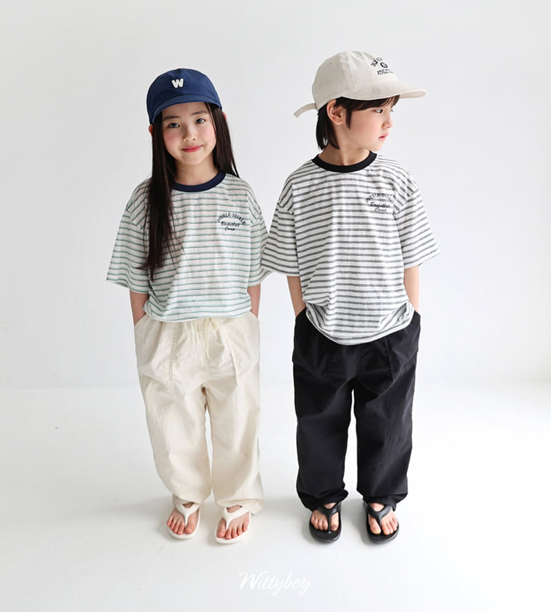 Witty Boy - Korean Children Fashion - #childofig - Paper Spandex Cotton Pants - 5