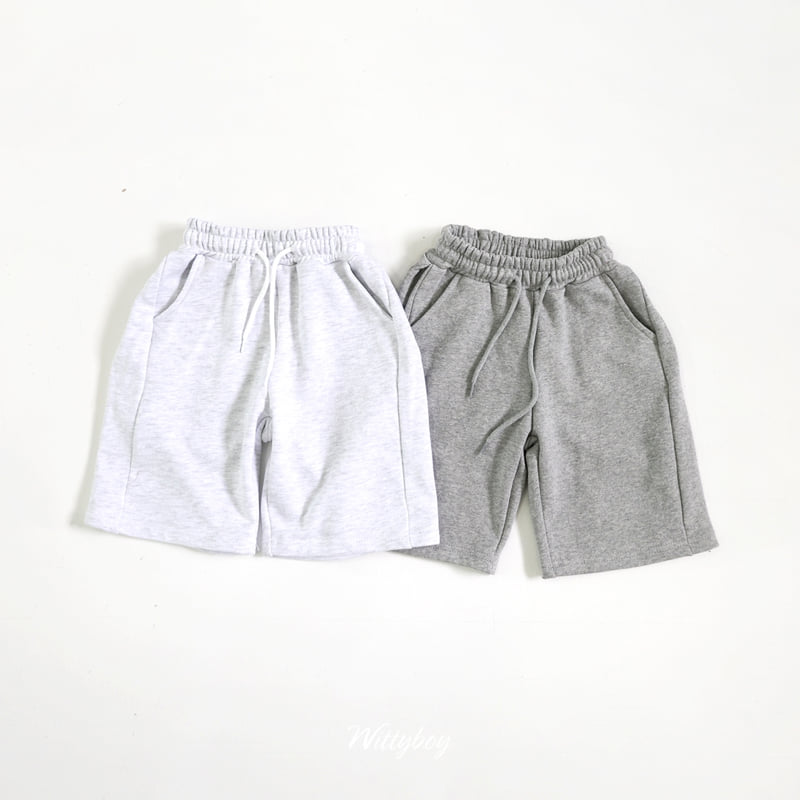Witty Boy - Korean Children Fashion - #childofig - Bermuda Training Pants