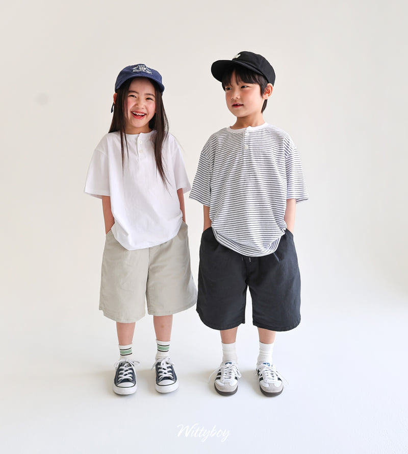 Witty Boy - Korean Children Fashion - #childofig - Natural Spandex Cotton Pants - 12