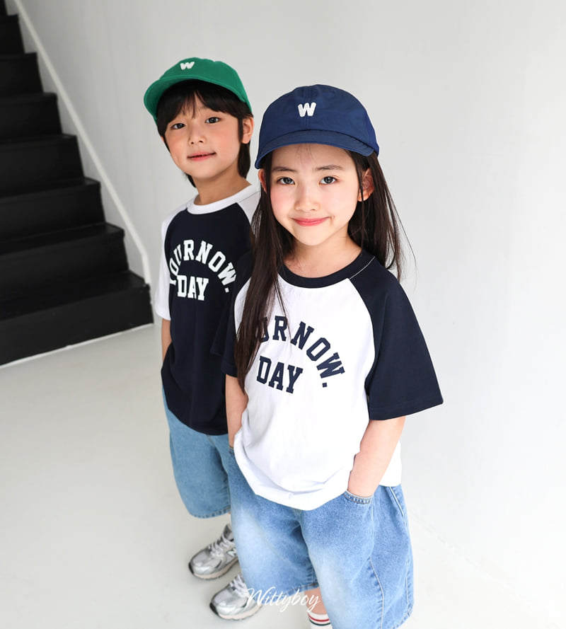 Witty Boy - Korean Children Fashion - #childofig - Raglan Tee - 7