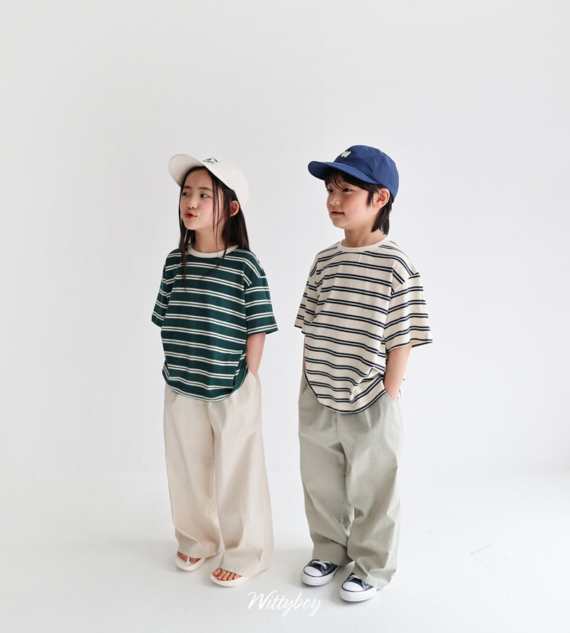 Witty Boy - Korean Children Fashion - #childofig - Light Cotton Spandex Pants - 6