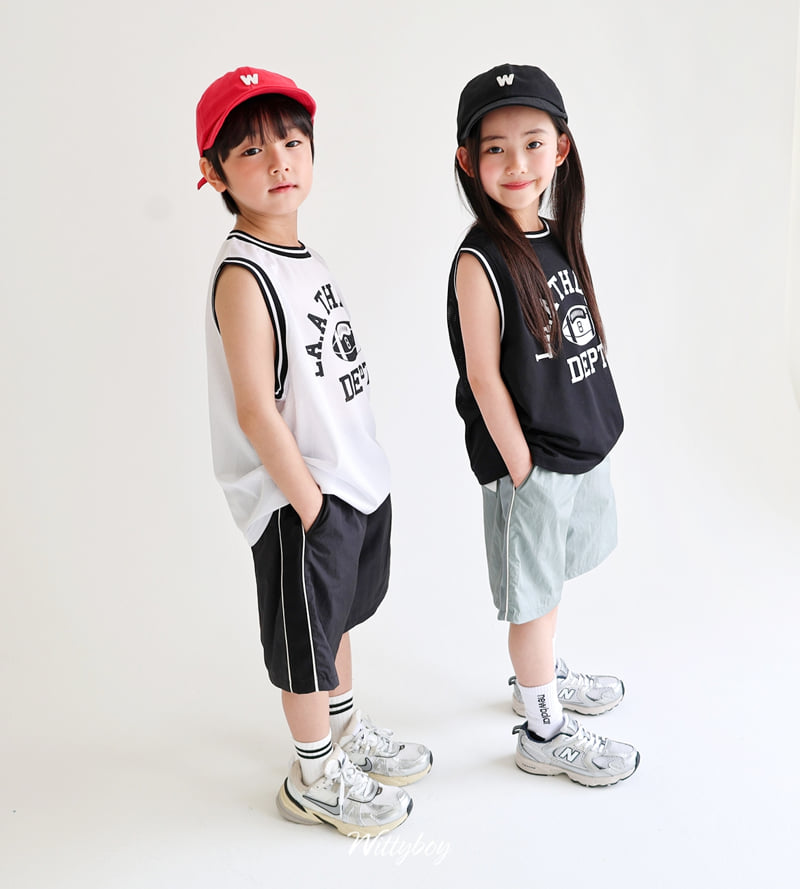 Witty Boy - Korean Children Fashion - #childofig - Air Mesh Woven Pants - 3