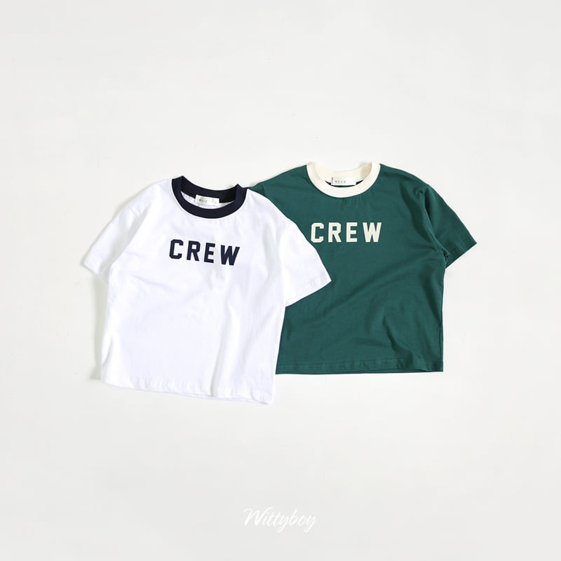Witty Boy - Korean Children Fashion - #childofig - Crew Tee