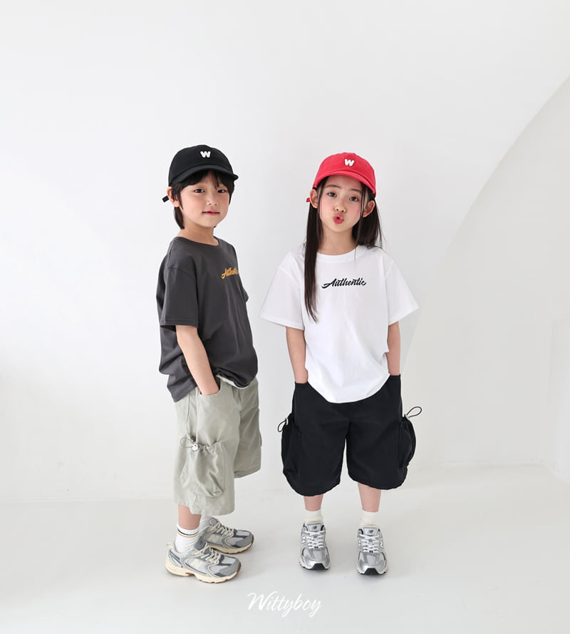 Witty Boy - Korean Children Fashion - #childofig - String Cargo Pants - 12