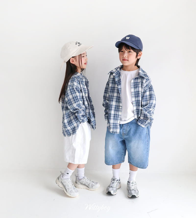 Witty Boy - Korean Children Fashion - #childofig - Holiday Check Shirt - 4