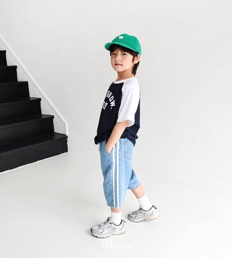 Witty Boy - Korean Children Fashion - #childrensboutique - Raglan Tee - 9