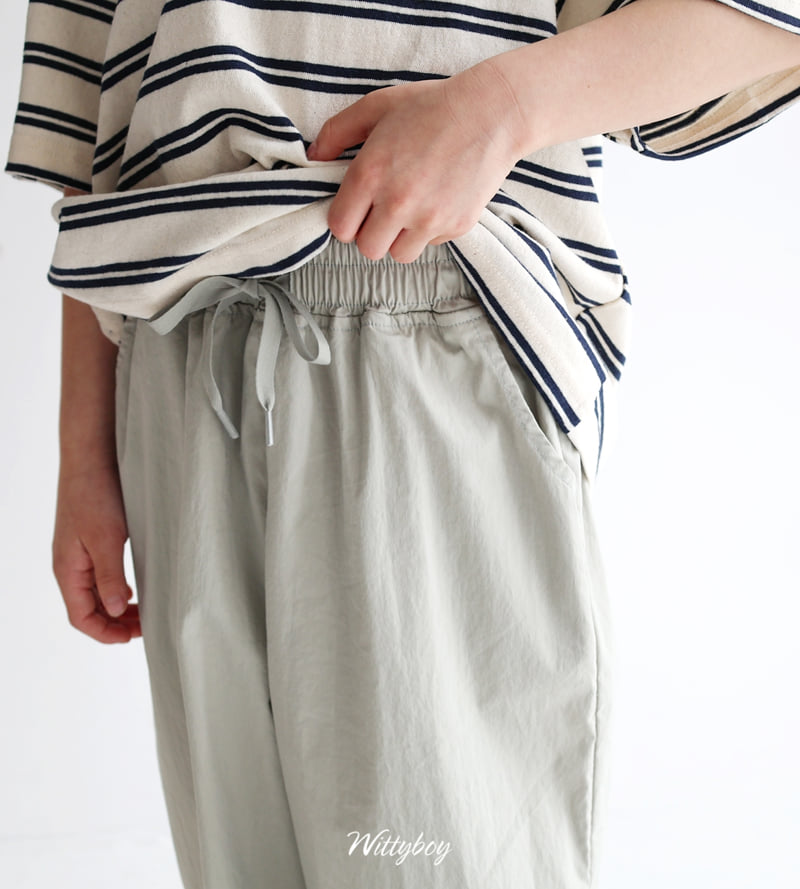 Witty Boy - Korean Children Fashion - #childrensboutique - Light Cotton Spandex Pants - 8