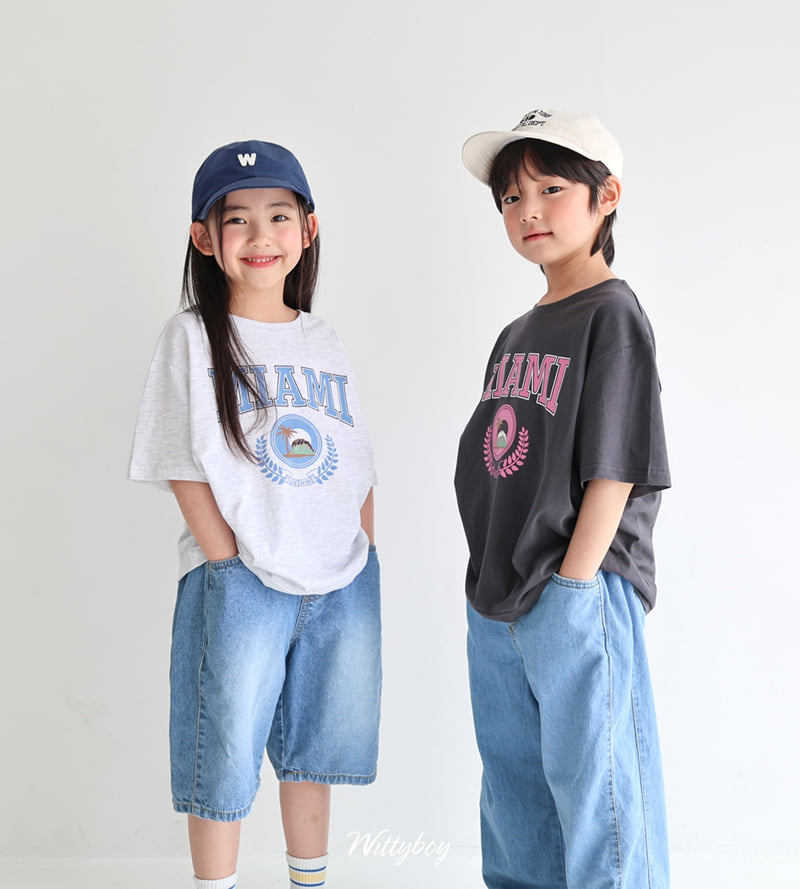 Witty Boy - Korean Children Fashion - #childofig - Miami Tee - 4