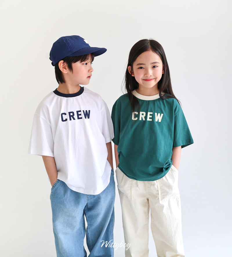 Witty Boy - Korean Children Fashion - #childrensboutique - Crew Tee - 3