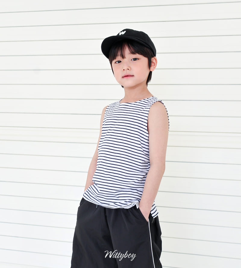 Witty Boy - Korean Children Fashion - #designkidswear - Inner Sleeveless - 12
