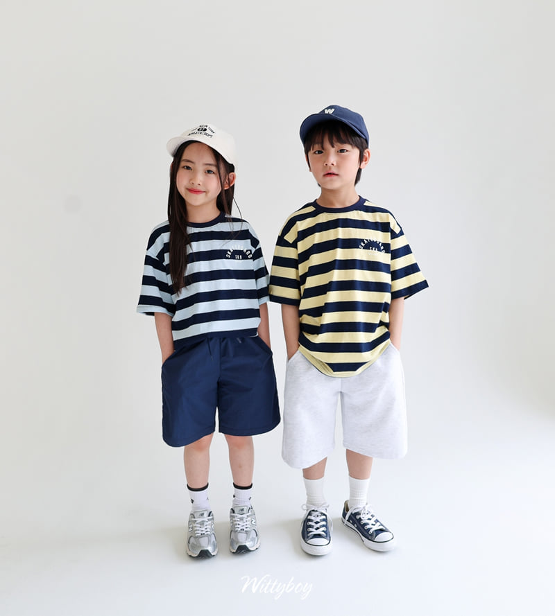 Witty Boy - Korean Children Fashion - #designkidswear - Sporty Double Line Pants - 9