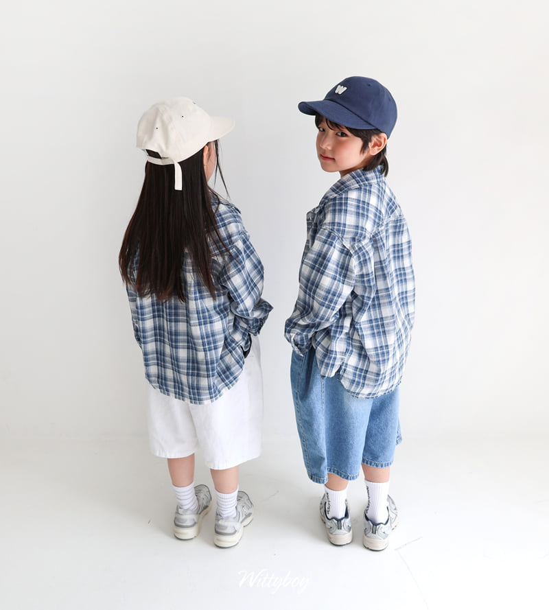Witty Boy - Korean Children Fashion - #designkidswear - Holiday Check Shirt - 5