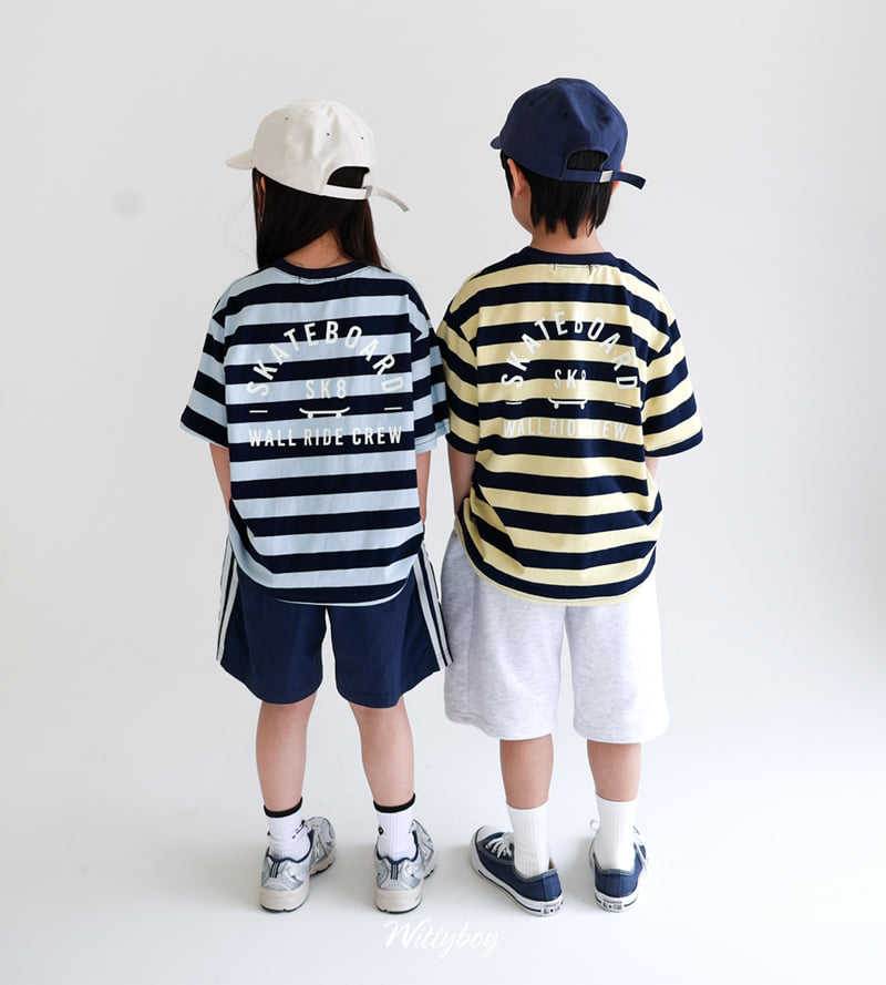 Witty Boy - Korean Children Fashion - #designkidswear - Skate Tee - 12