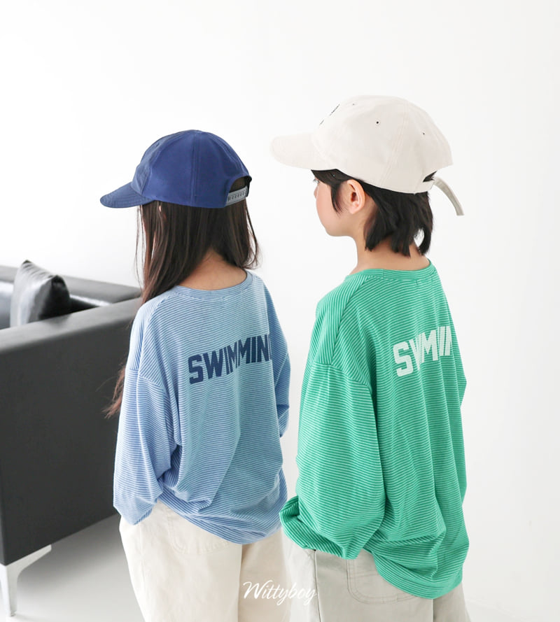 Witty Boy - Korean Children Fashion - #designkidswear - Swimming Tee - 8