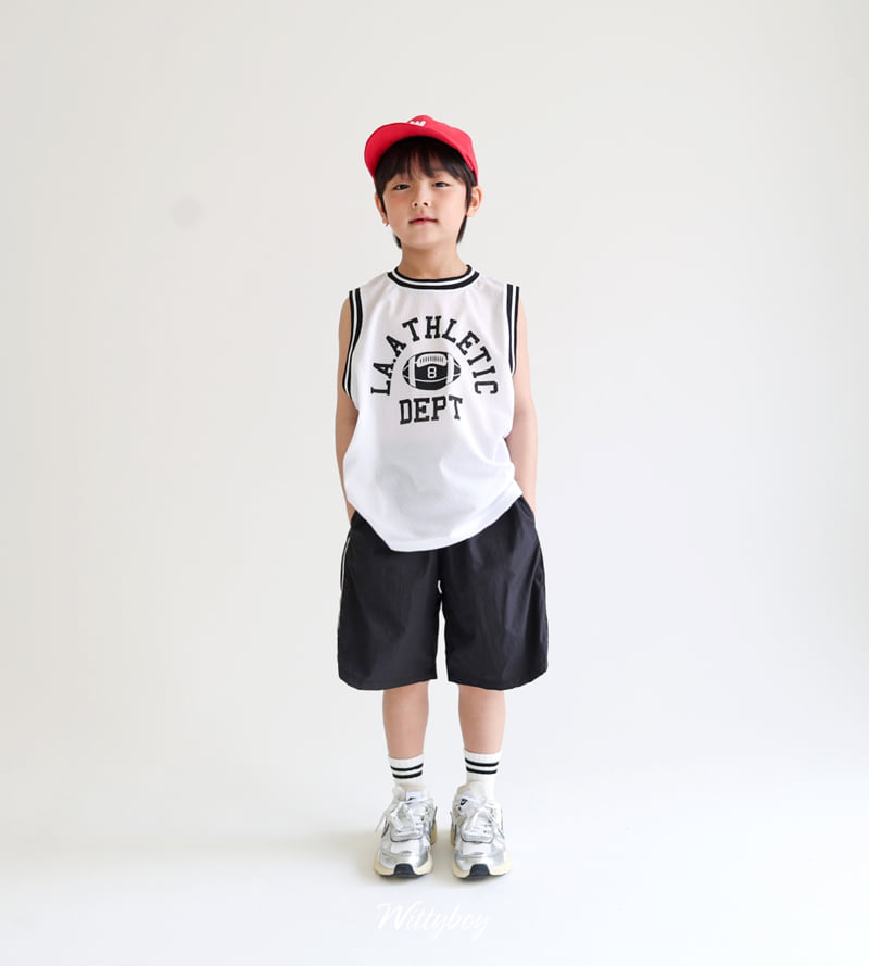 Witty Boy - Korean Children Fashion - #designkidswear - Air Mesh Woven Pants - 6