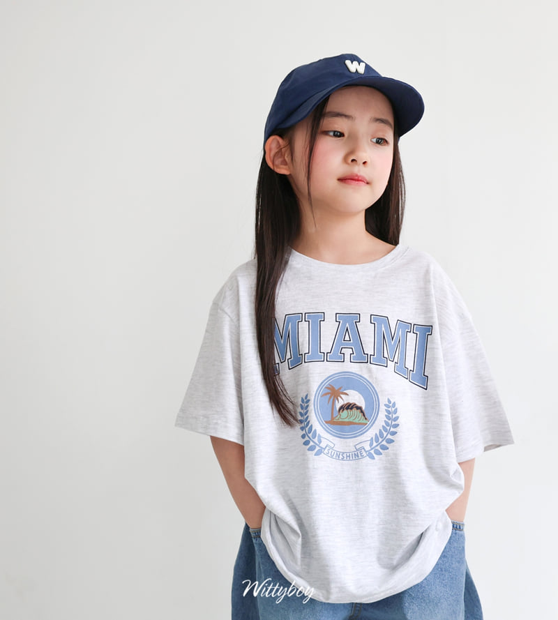 Witty Boy - Korean Children Fashion - #designkidswear - Miami Tee - 5