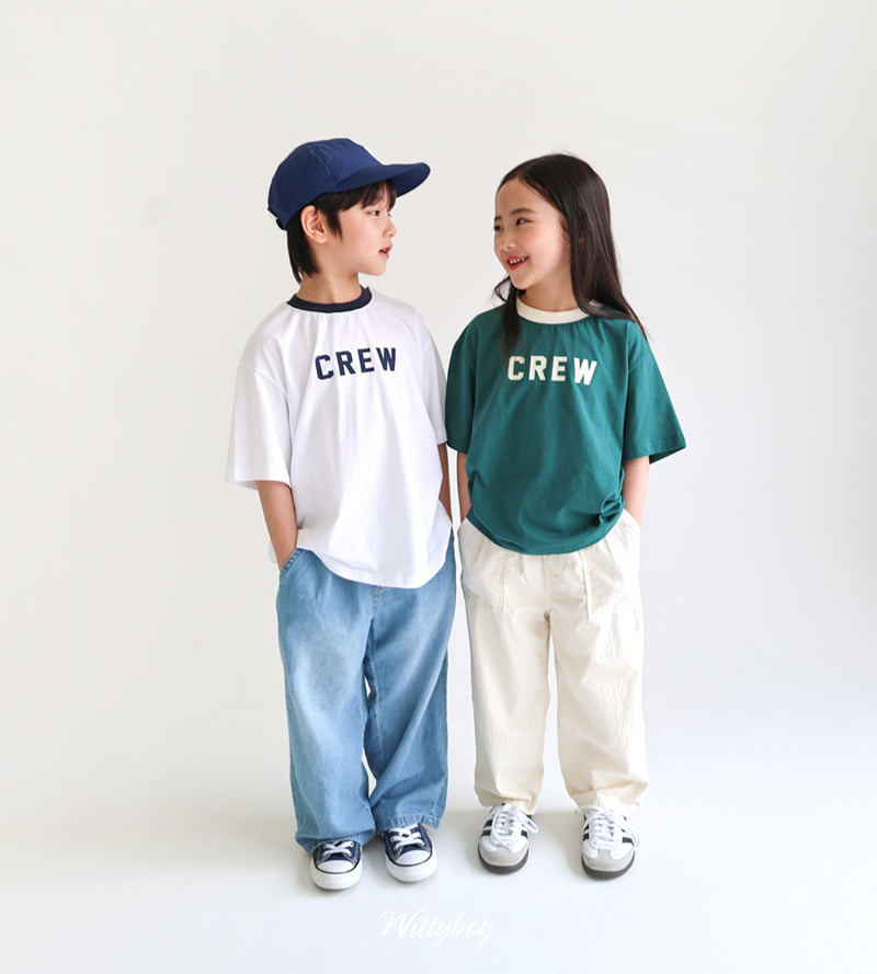 Witty Boy - Korean Children Fashion - #childrensboutique - Crew Tee - 4