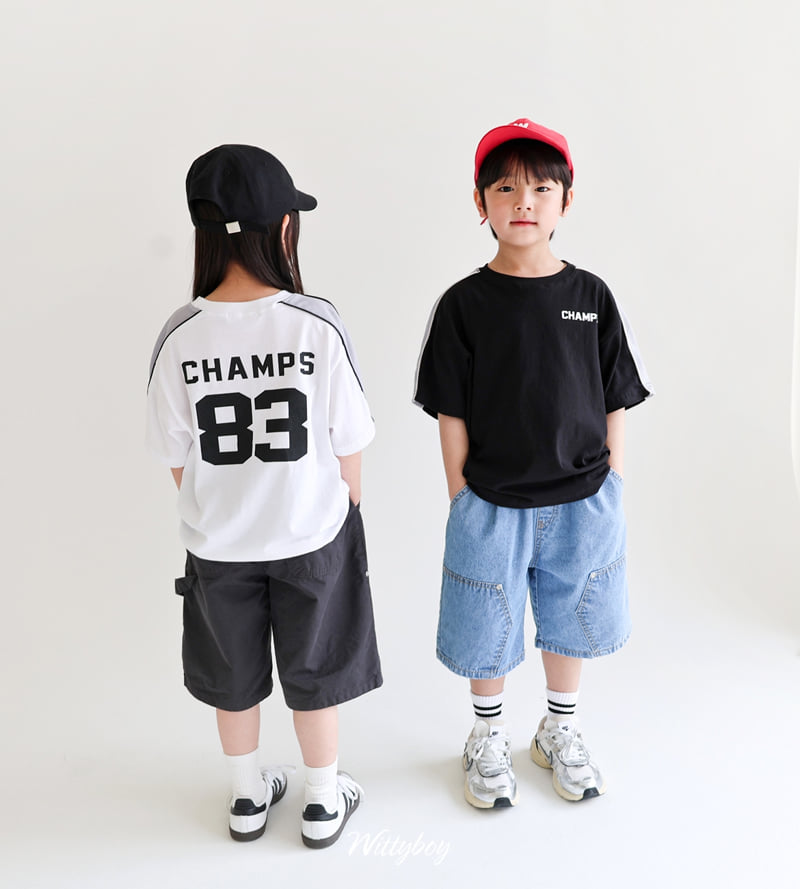 Witty Boy - Korean Children Fashion - #discoveringself - Champ Tee - 7