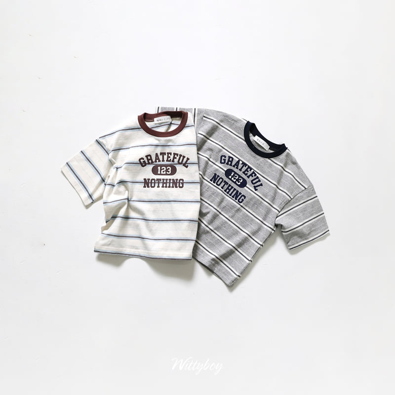 Witty Boy - Korean Children Fashion - #discoveringself - Grateful Tee