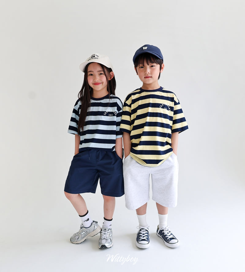 Witty Boy - Korean Children Fashion - #discoveringself - Sporty Double Line Pants - 10