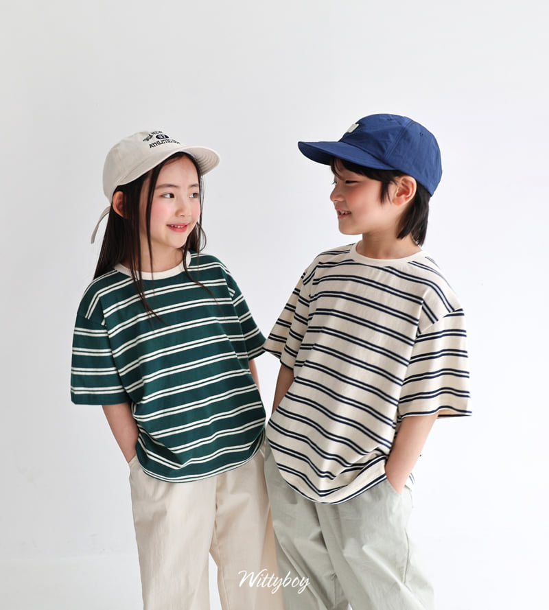 Witty Boy - Korean Children Fashion - #discoveringself - Milano Stripe Tee - 3