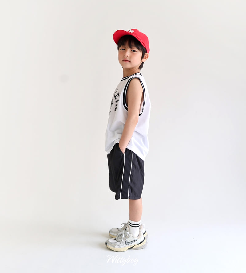 Witty Boy - Korean Children Fashion - #discoveringself - Air Mesh Woven Pants - 7