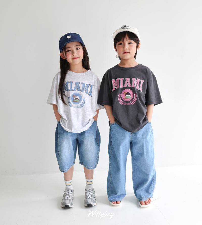 Witty Boy - Korean Children Fashion - #discoveringself - Miami Tee - 6