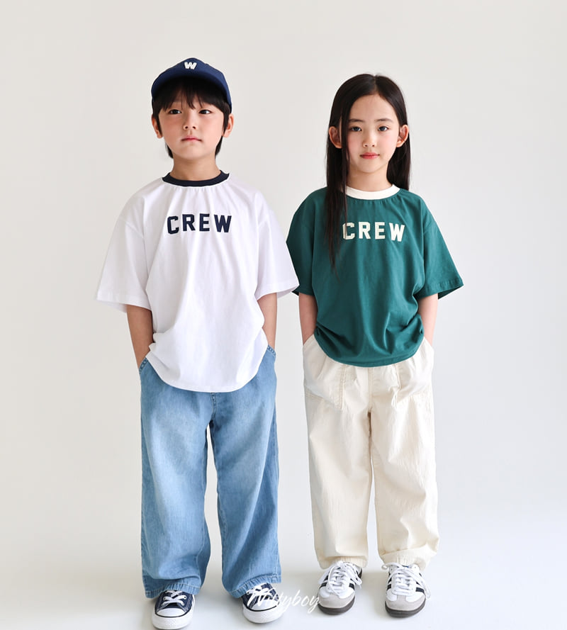Witty Boy - Korean Children Fashion - #discoveringself - Crew Tee - 5