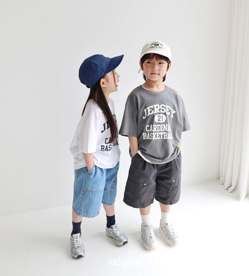 Witty Boy - Korean Children Fashion - #fashionkids - Double Knee Carpenter Pants - 11