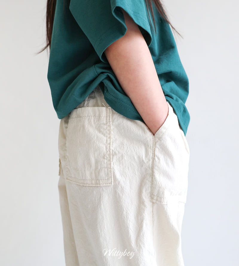 Witty Boy - Korean Children Fashion - #fashionkids - Paper Spandex Cotton Pants - 10