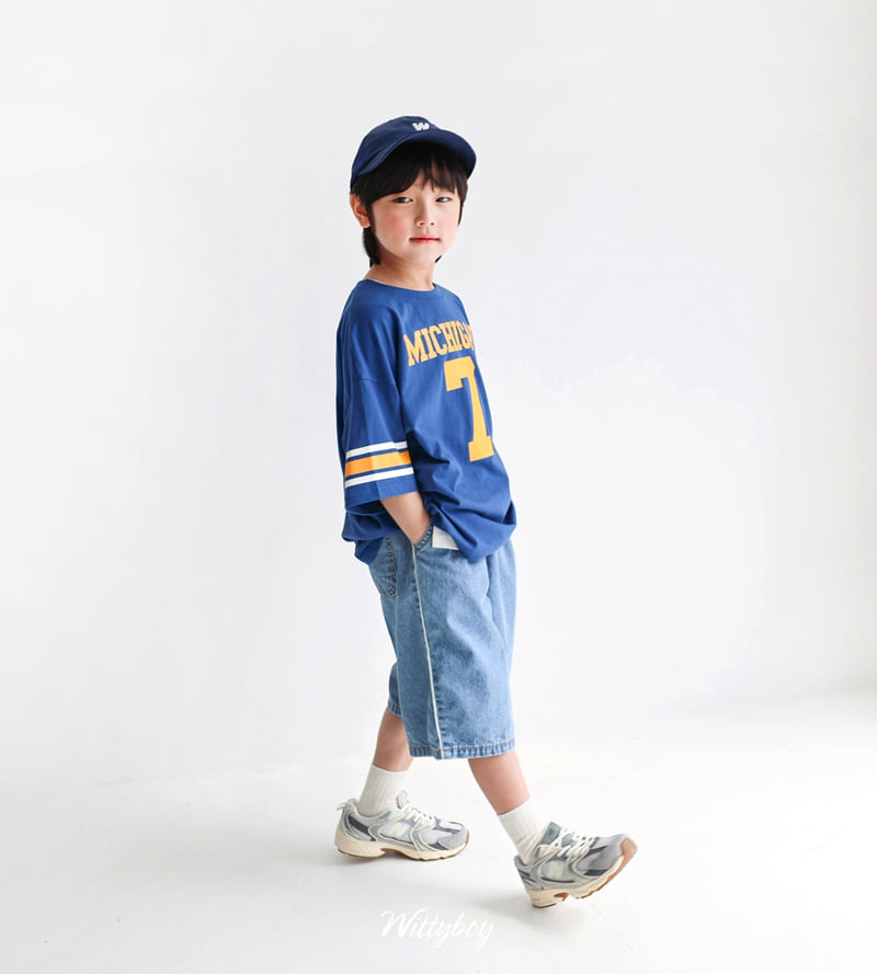 Witty Boy - Korean Children Fashion - #fashionkids - Hip Line Denim - 9