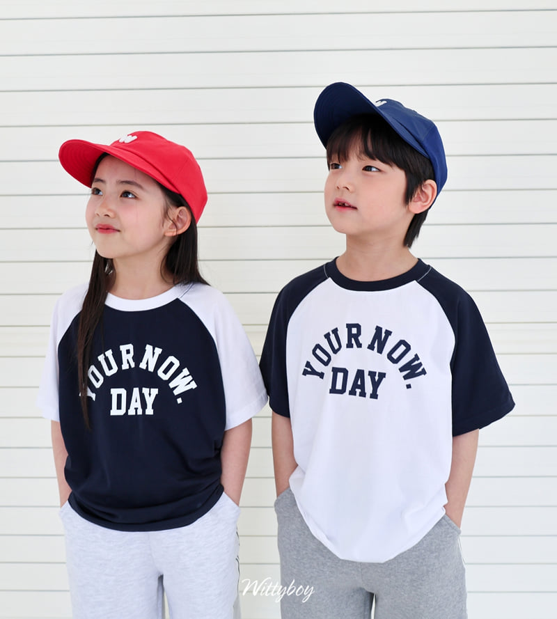 Witty Boy - Korean Children Fashion - #fashionkids - Raglan Tee - 12