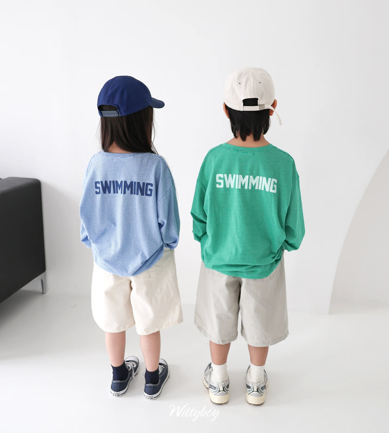 Witty Boy - Korean Children Fashion - #fashionkids - Swimming Tee - 10