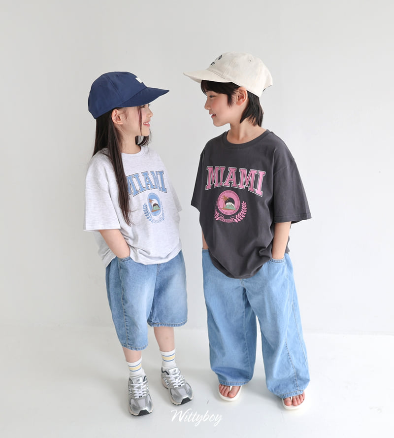 Witty Boy - Korean Children Fashion - #fashionkids - Miami Tee - 7