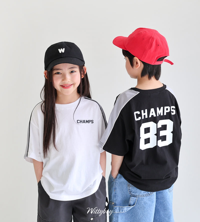 Witty Boy - Korean Children Fashion - #kidsshorts - Champ Tee - 9