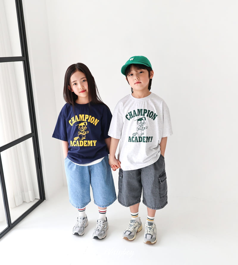 Witty Boy - Korean Children Fashion - #kidsshorts - Original Bermuda Denim Pants - 7