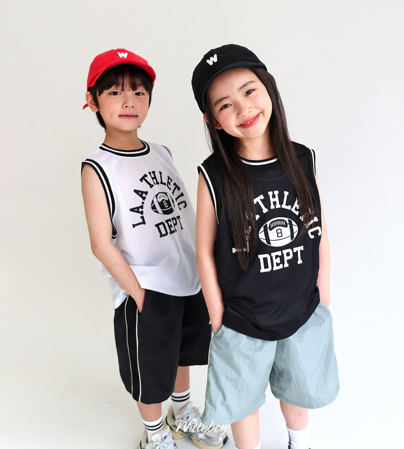 Witty Boy - Korean Children Fashion - #kidsshorts - LA Sleeveless - 5