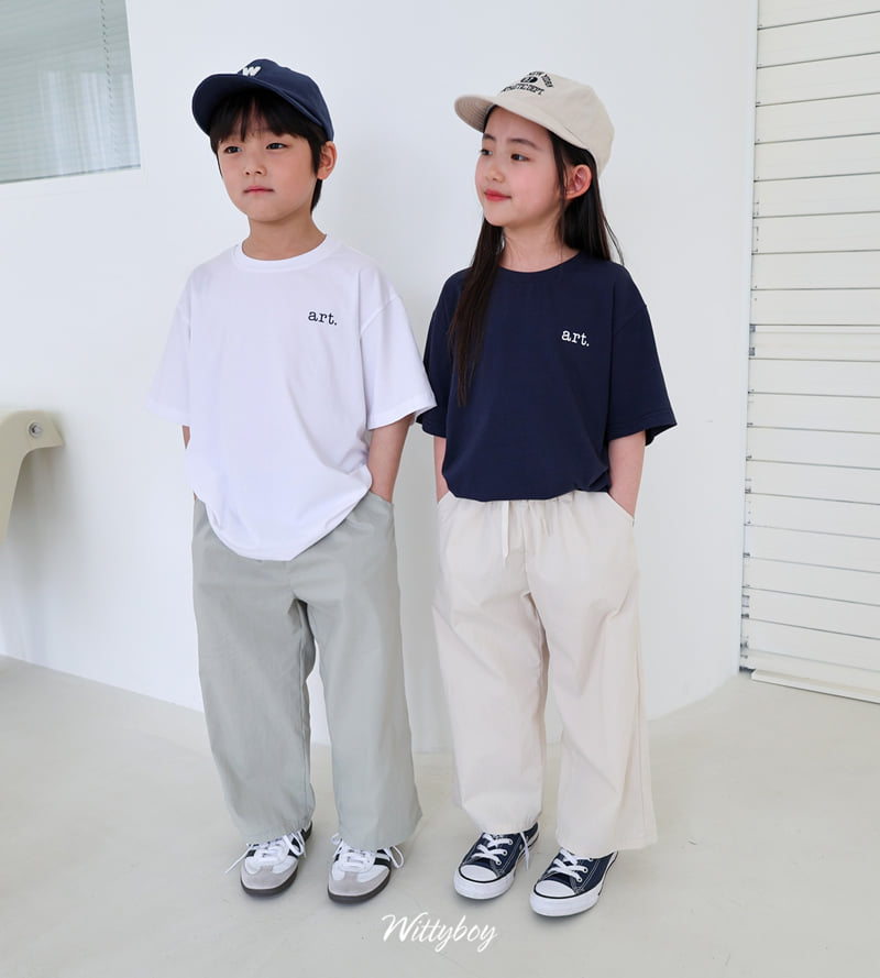 Witty Boy - Korean Children Fashion - #kidsshorts - Light Cotton Spandex Pants - 12
