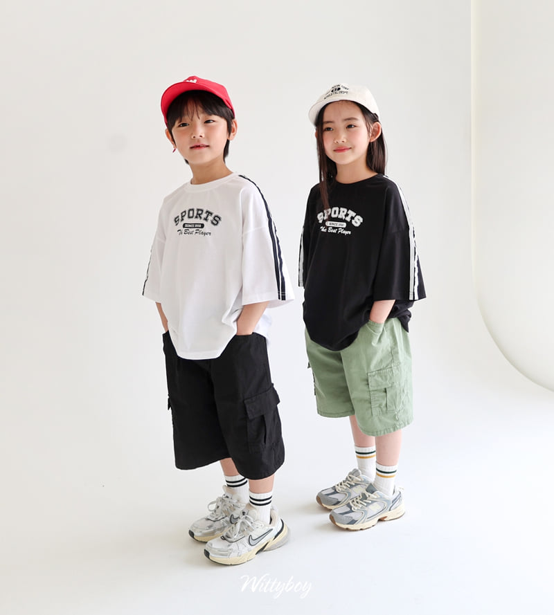 Witty Boy - Korean Children Fashion - #kidsshorts - Nature Cotton Cargo Pants - 5