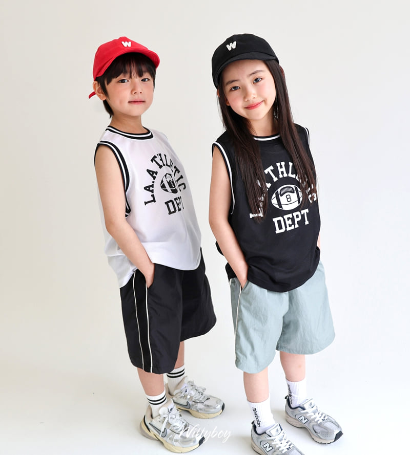 Witty Boy - Korean Children Fashion - #kidsstore - LA Sleeveless - 6