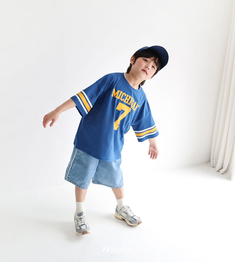 Witty Boy - Korean Children Fashion - #kidsstore - Hip Line Denim - 11