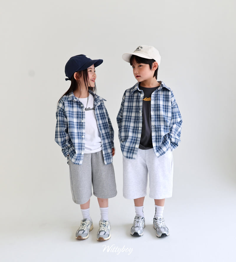 Witty Boy - Korean Children Fashion - #kidsstore - Holiday Check Shirt - 9