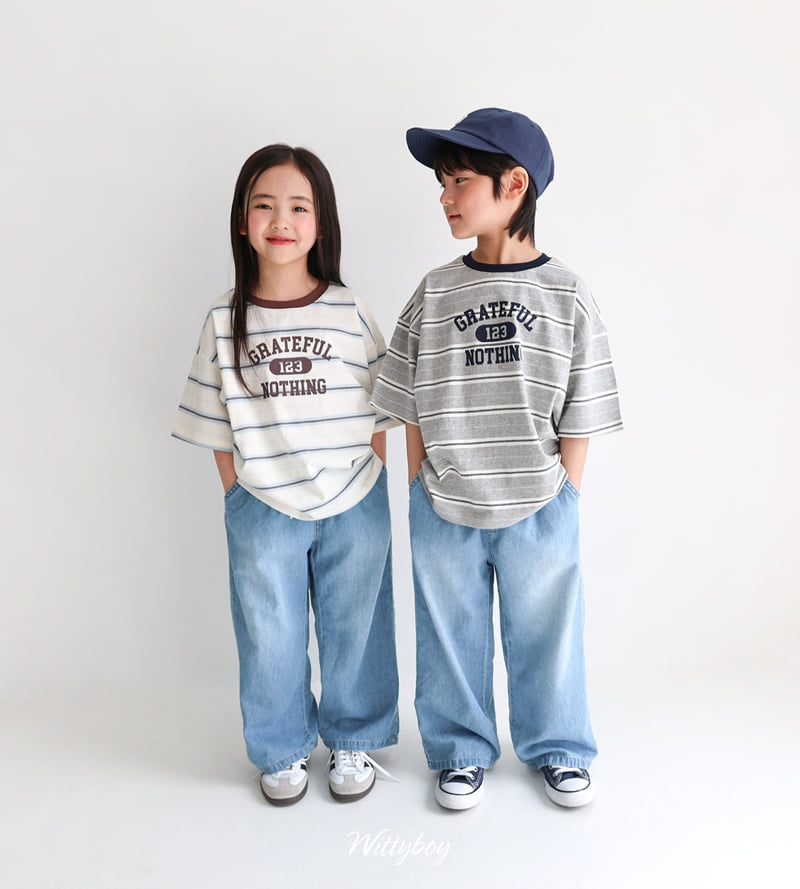 Witty Boy - Korean Children Fashion - #kidsstore - Like Summer Denim - 3