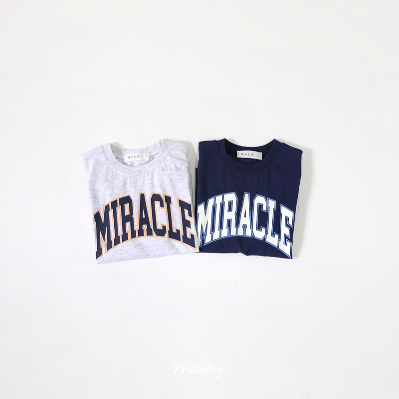 Witty Boy - Korean Children Fashion - #kidsstore - Miracle Tee - 3