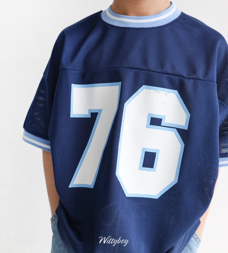 Witty Boy - Korean Children Fashion - #kidsstore - Number Mashup Tee - 11