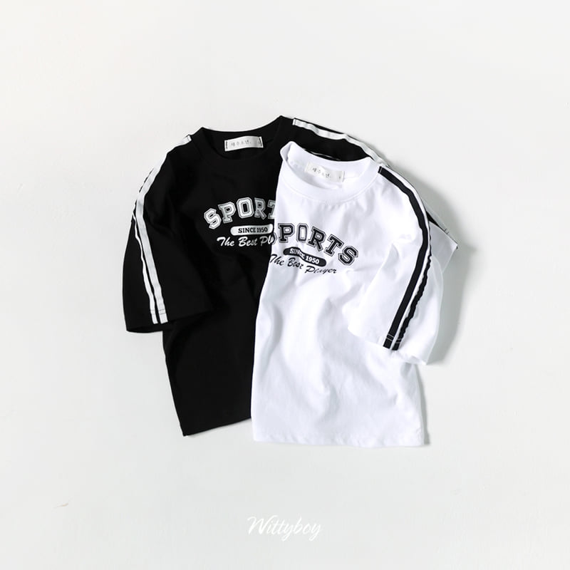 Witty Boy - Korean Children Fashion - #kidsstore - Sports Tee
